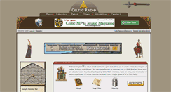 Desktop Screenshot of medieval.celticradio.net